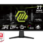 MSI MAG 275QF 27" WQHD 2K 180Hz Adaptive Sync IPS Gaming Monitor