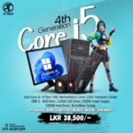 Intel Core i5 4th Used Desktop Full Set