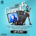 Intel Core i5 6th Used Desktop Full Set