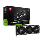 MSI GeForce RTX™ 4070 TI VENTUS 3X E1 12G OC Graphics Card