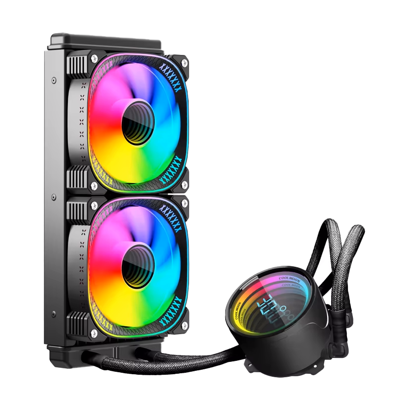 pccartscomputer.lk COOLMOON TY240 ARGB 240mm CPU Liquid Cooler Main 01